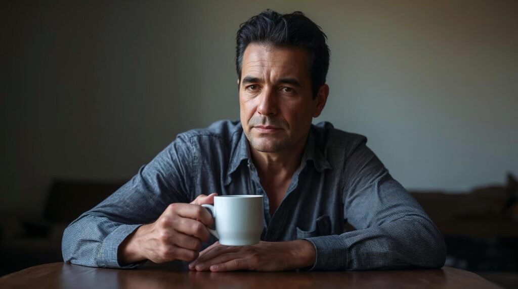 Sofrimento silencioso.