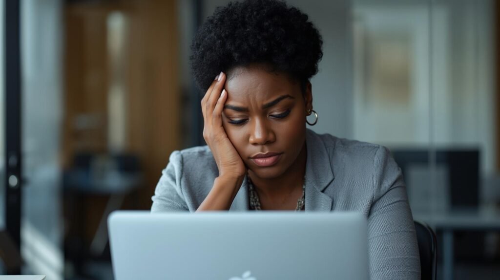 Mulher com responsabilidade excessiva