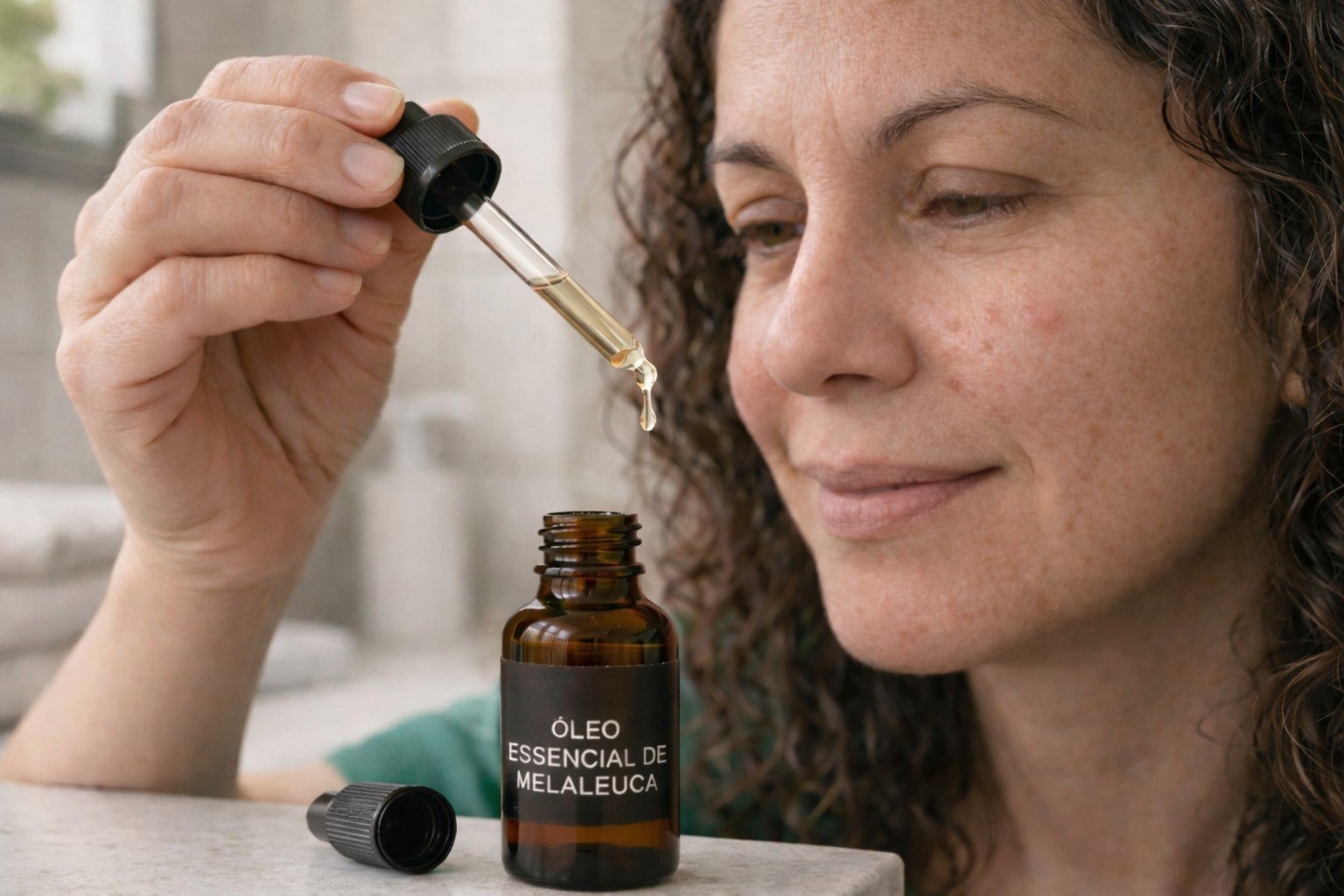 Melaleuca para acne e oleosidade