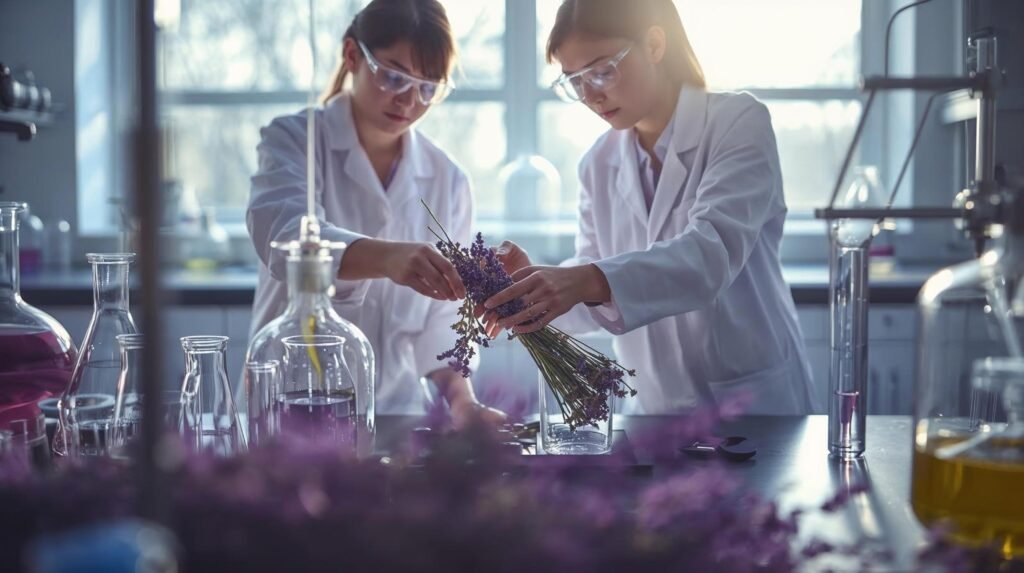 Extração do Óleo Essencial de Lavanda