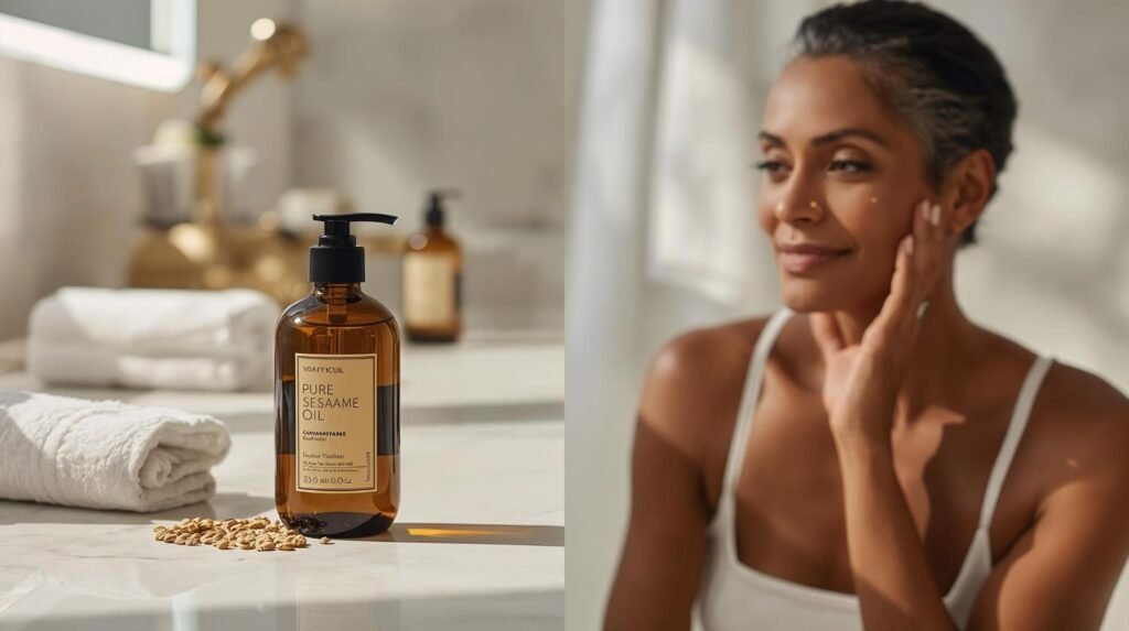 óleo vegetal de gergelim puro