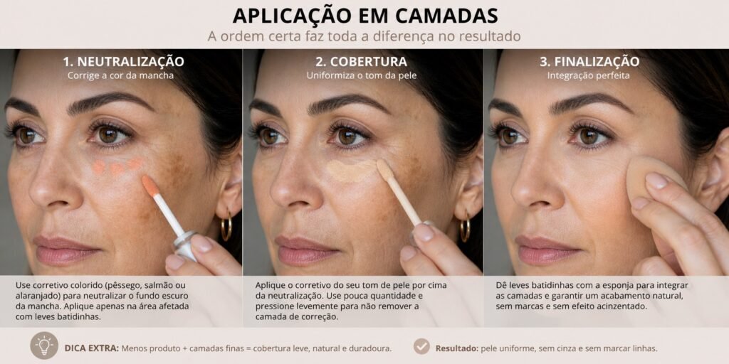 Corretivo fica cinza